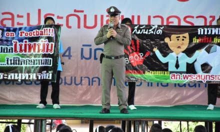 ป้อมนาคฯ ต่อต้านพนันบอล